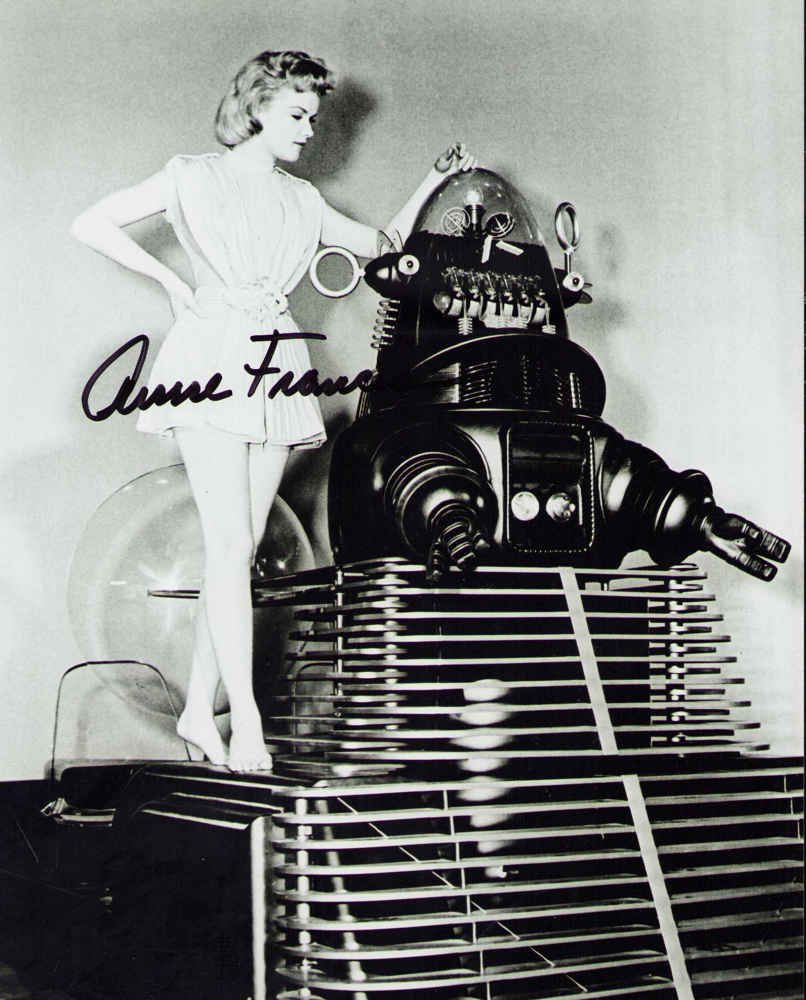 Anne Francis signed photograph (1 of 1)