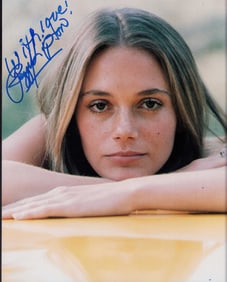 Peggy Lipton signed photograph