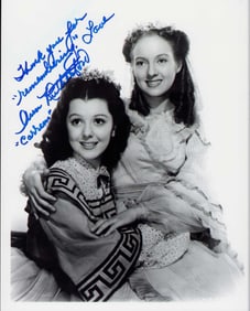 Ann Rutherford signed photograph