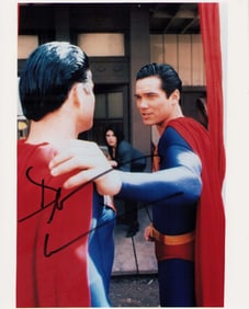 Dean Cain signed photograph