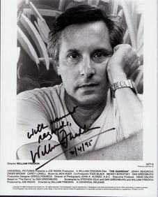 William Friedkin signed photograph