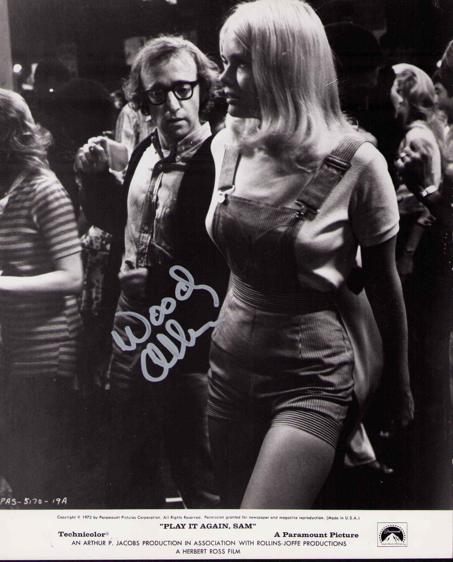 Woody Allen signed photograph (1 of 1)