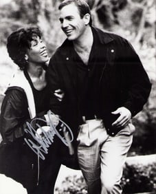 Whitney Houston signed photograph