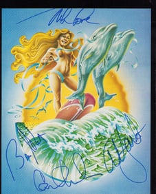 Beach Boys signed photograph