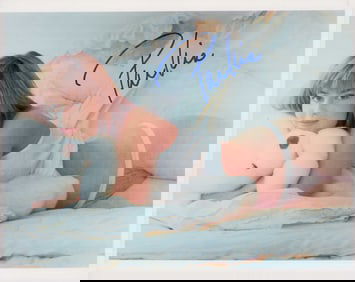 Paulina Poroskova signed photograph