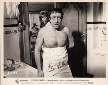 Peter Sellers signed photograph