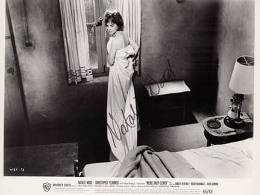 Natalie Wood signed photograph
