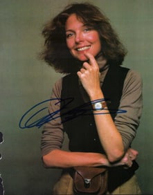 Diane Keaton signed photograph