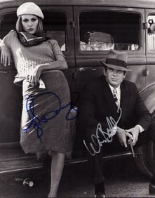 Bonnie and Clyde signed photograph