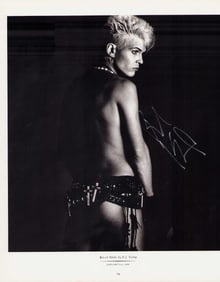 Billy Idol large signed photograph