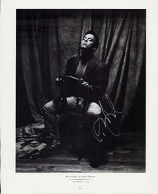 Billy Joel large signed photograph