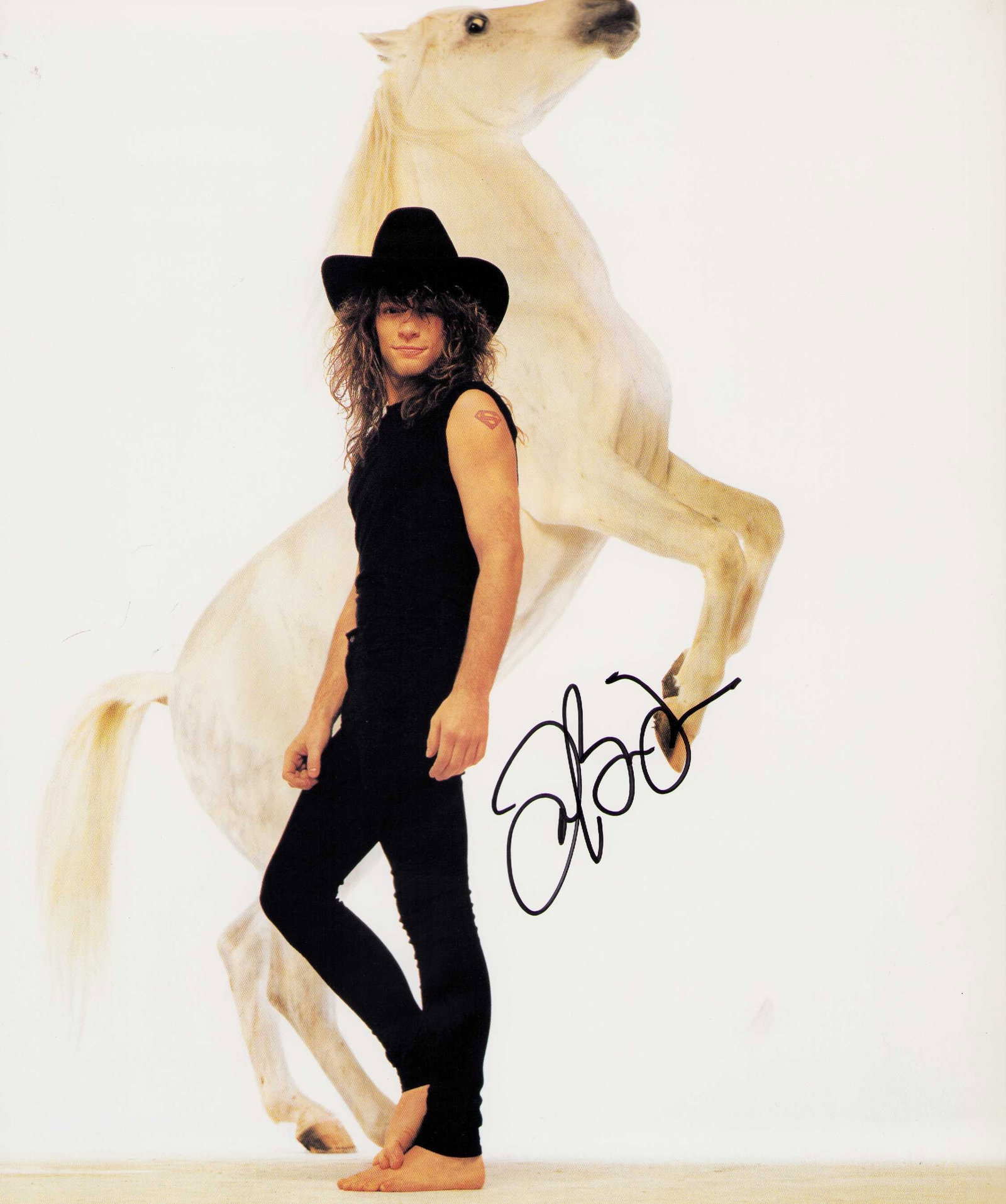 Jon Bon Jovi large signed photograph (1 of 1)