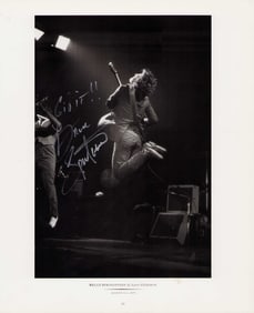 Bruce Springsteen large signed photograph