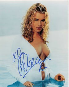 Rebecca Romijn signed photograph