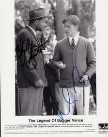 Legend of Bagger Vance cast signed photograph