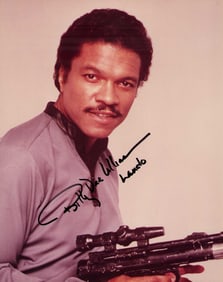 Billy Dee Williams Star Wars signed photograph