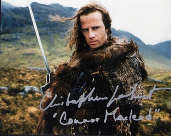 Christopher Lambert signed photograph