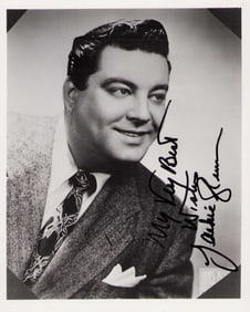 Jackie Gleason rare signed photograph