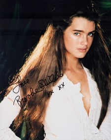 Brooke Shields signed photograph