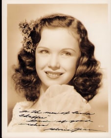 Gloria Jean signed photograph