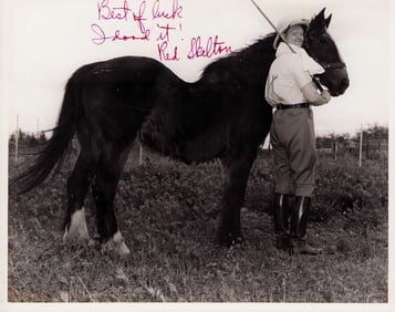 Red Skelton signed photograph