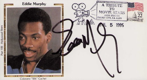Eddie Murphy signed FDC