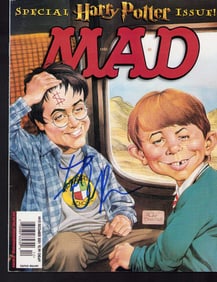 MAD Harry Potter signed magazine