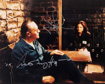 Silence of the Lambs cast signed photograph