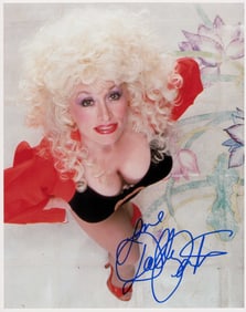 Dolly Parton signed photograph
