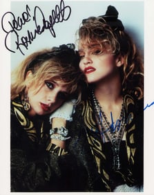 Desperately Seeking Susan cast signed photograph RARE