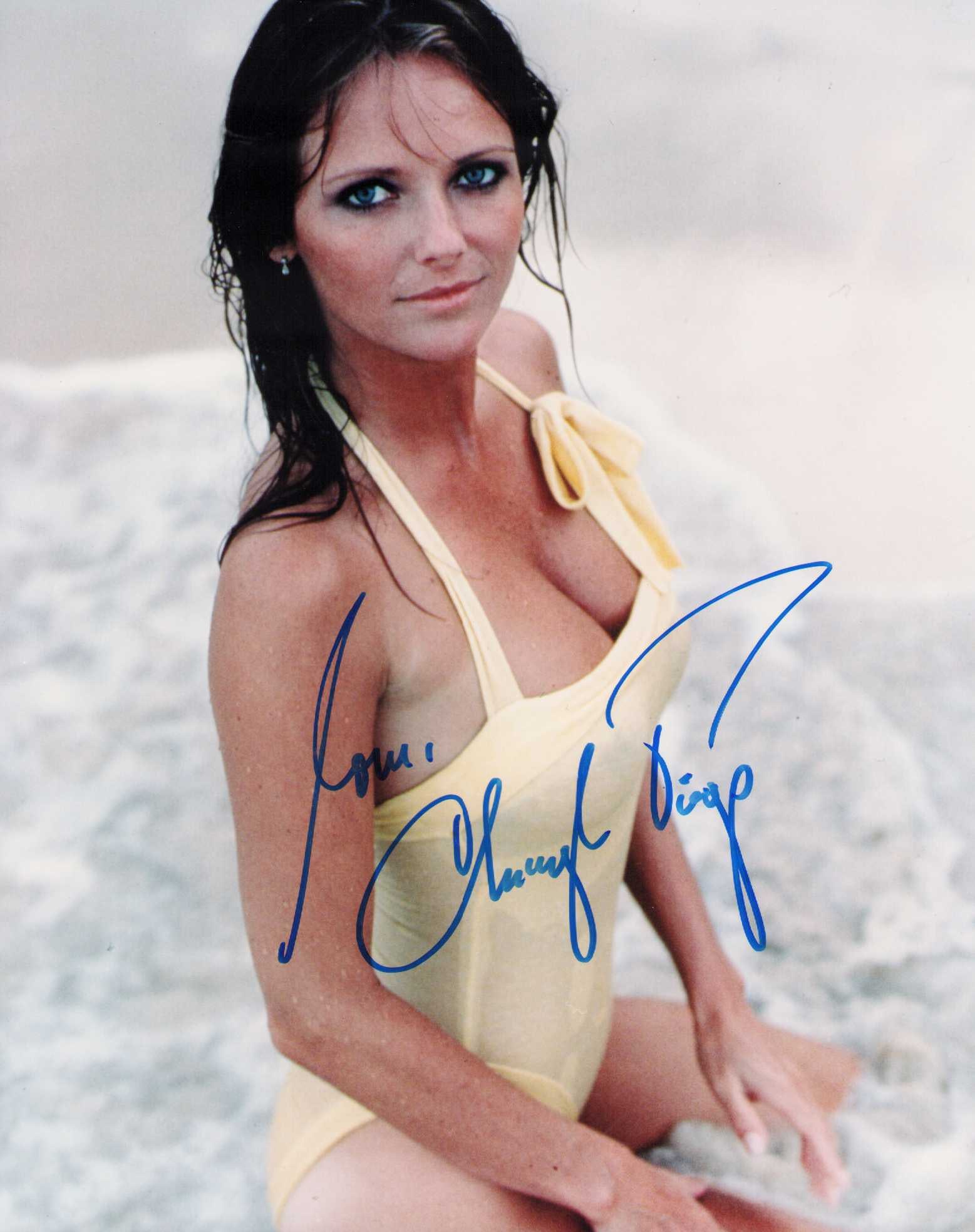 Cheryl Tiegs signed photograph (1 of 1)