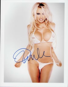 Pamela Anderson signed photograph
