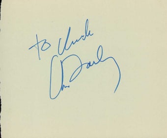 Chris Farley signature on page