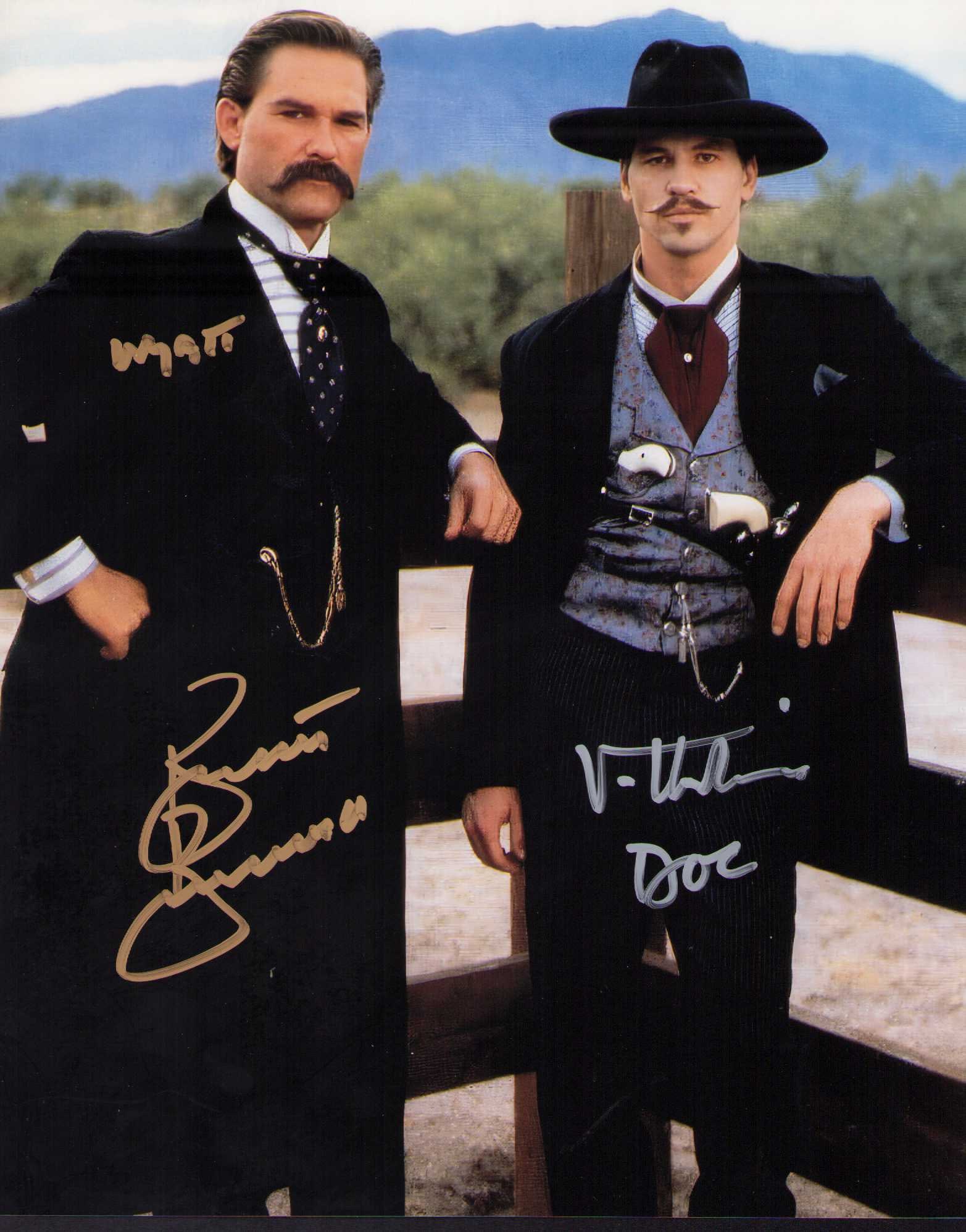 Tombstone signed cast photograph (1 of 1)