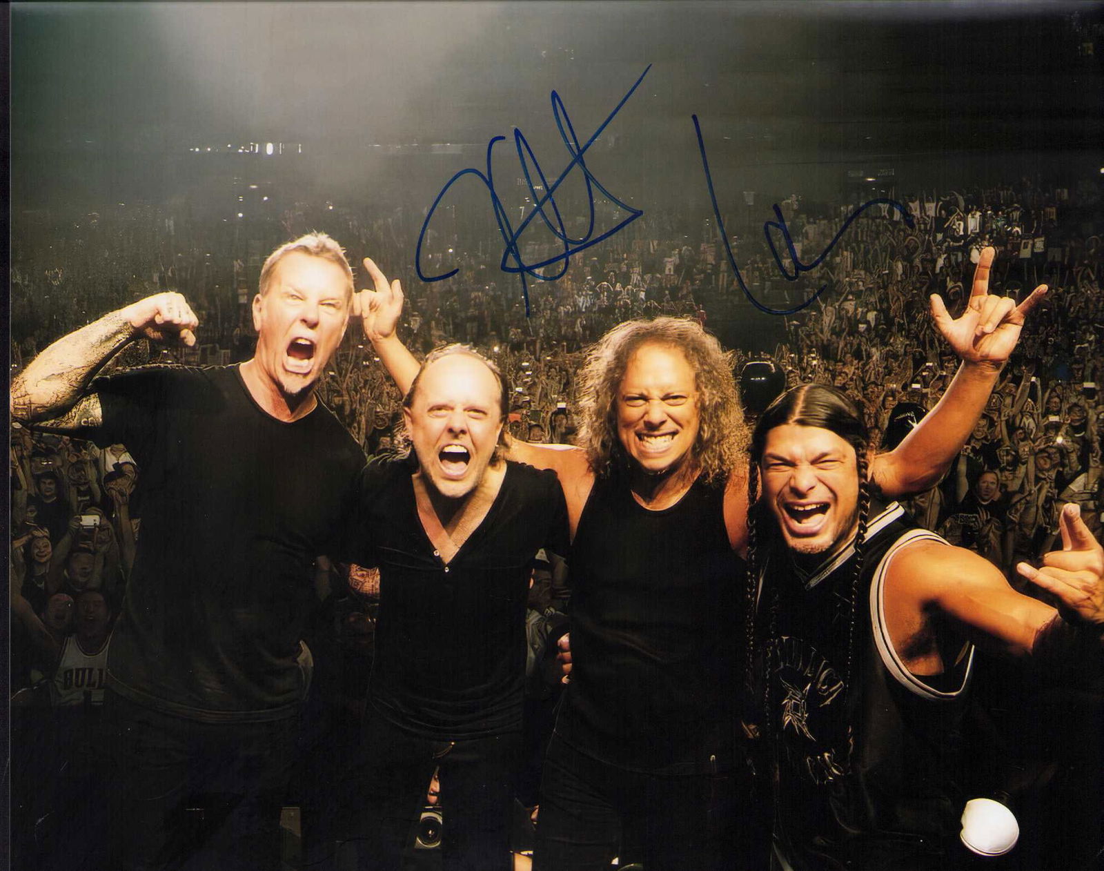 Metallica signed photograph (1 of 1)