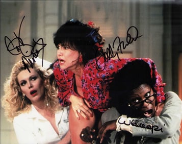 Soapdish cast signed photograph