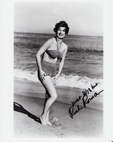 Ruth Roman signed photograph