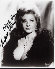 Tempest Storm signed photograph