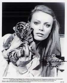 Kristina Wayborn signed photograph