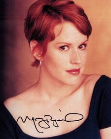 Molly Ringwald signed photograph