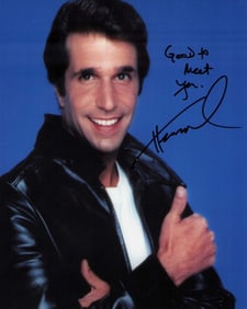 Henry Winkler signed photograph