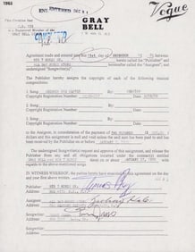 Tommy James Crimson and Clover signed contract !