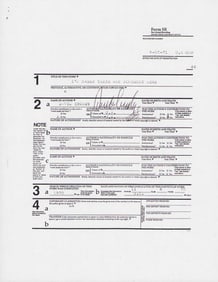 David Crosby signed contract