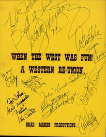 When the West Was Fun Script signed