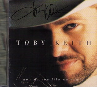Tobey Keith signed early CD