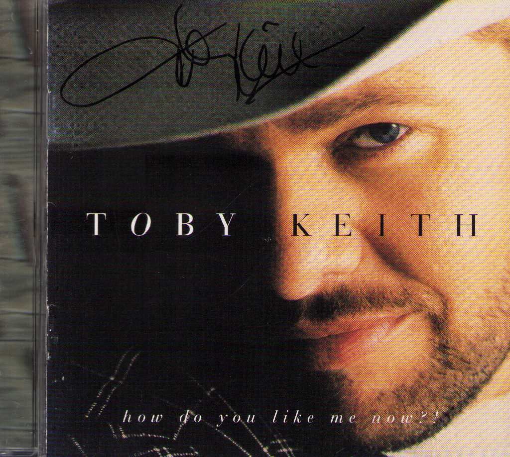 Tobey Keith signed early CD (1 of 1)