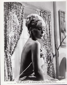 Elke Sommer signed photograph