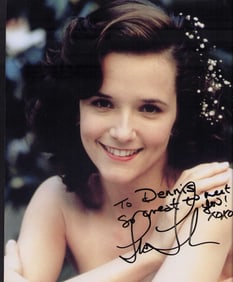 Lea Thompson signed photograph