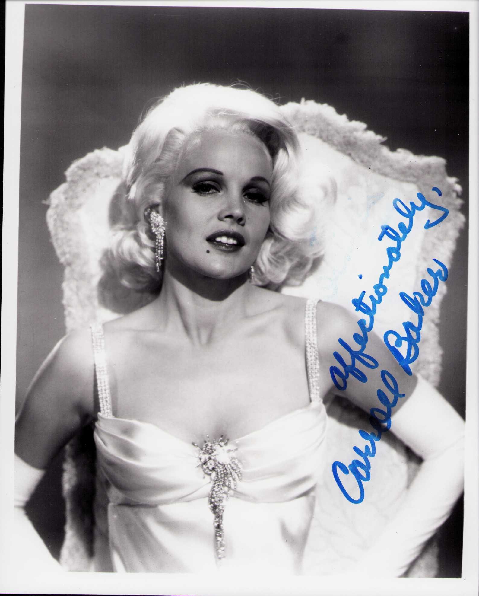 Carroll Baker signed photograph: Sexy signed 8x10 of actress Certificate of AuthenticityEVERY item in this auction comes with at minimum a fully illustrated and serial numbered COA signed by the worlds leading authenticator in Entert
