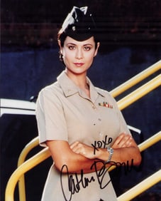 Catherine Bell signed photograph